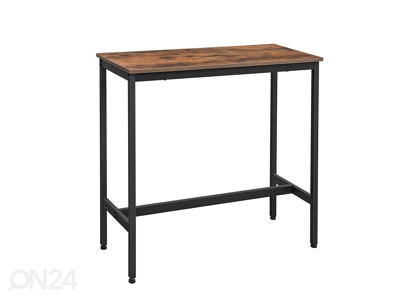 Барный стол 40x100 cm, коричневый/чёрный увеличить