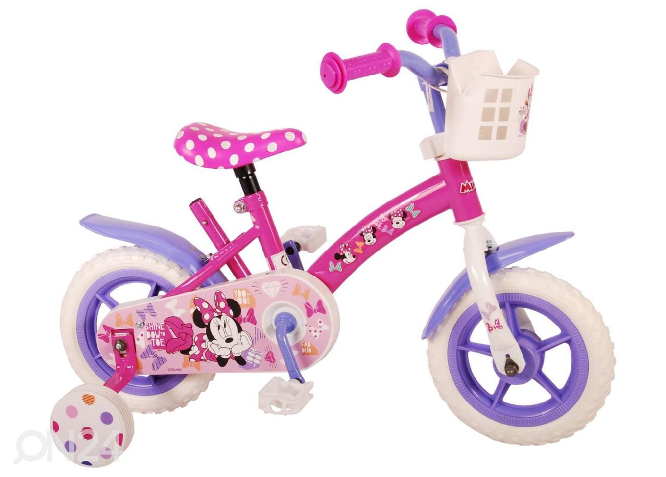Велосипед для девочек 10 дюймов Disney Minnie Cutest Ever! увеличить