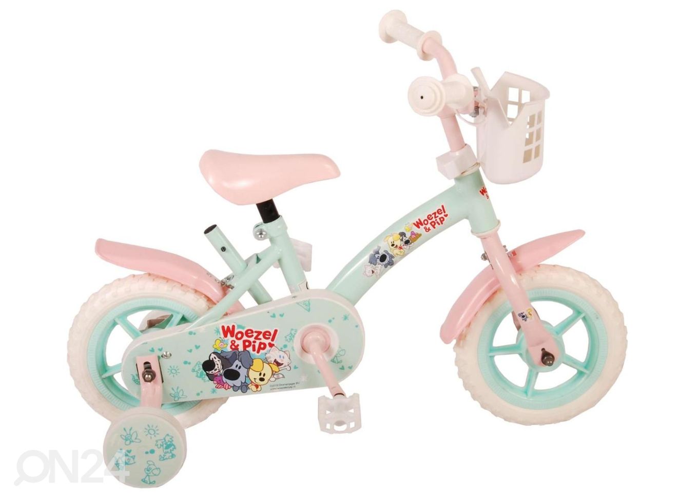 Велосипед для девочек 10 дюймов Woezel & Pip увеличить
