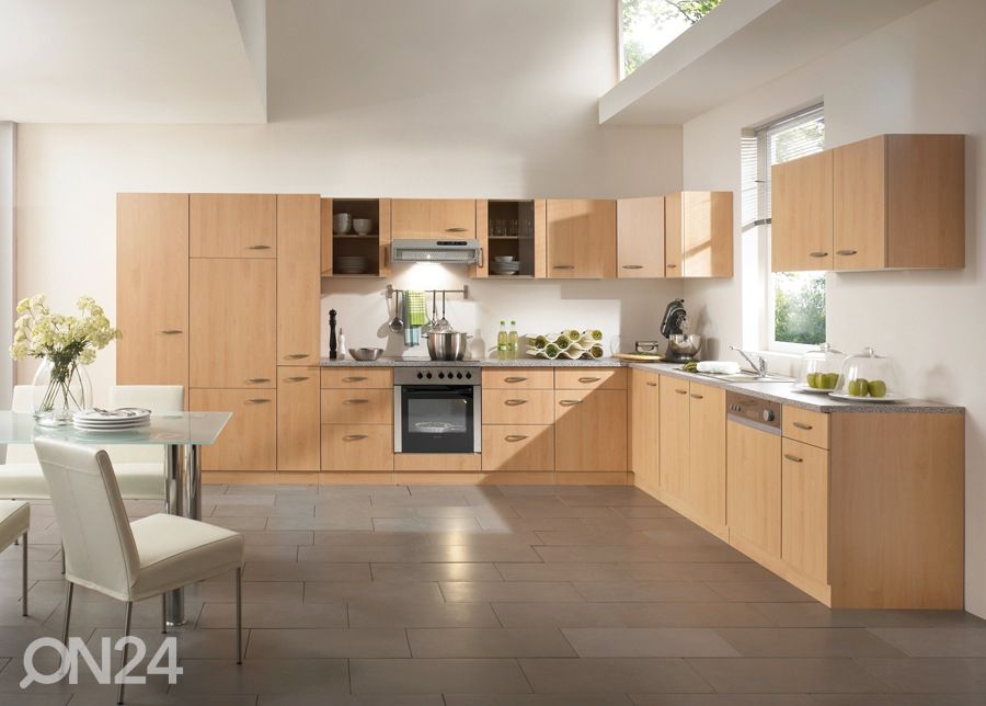 Выдвижной высокий кухонный шкаф Klassik 60 увеличить