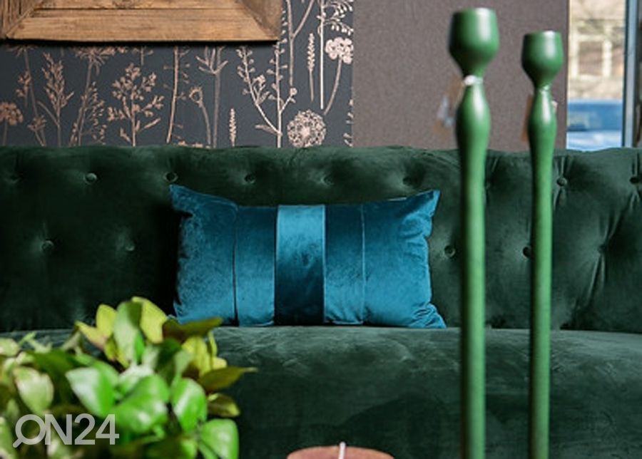 Декоративная подушка Velvet Trio Mini зеленая 30x50 см увеличить