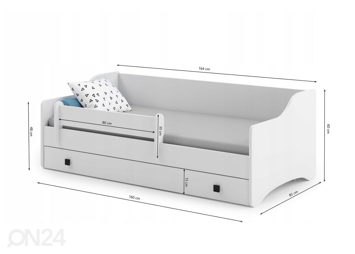 Детская кровать Nami I 80x160 cm увеличить