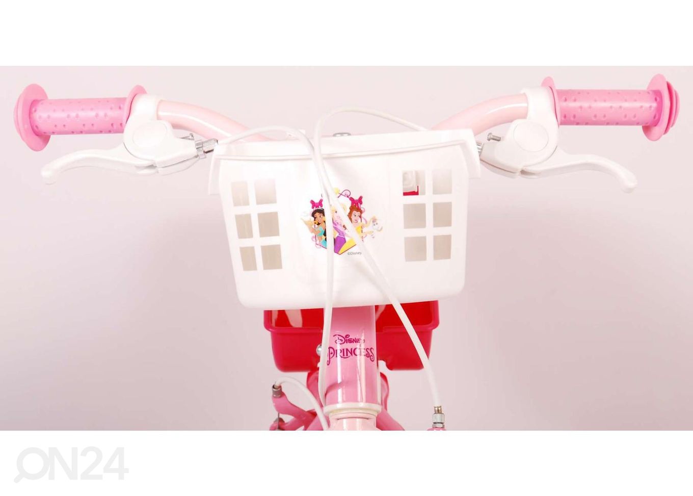 Детский велосипед с 12-дюймовыми ручными тормозами Disney Princess 2 увеличить