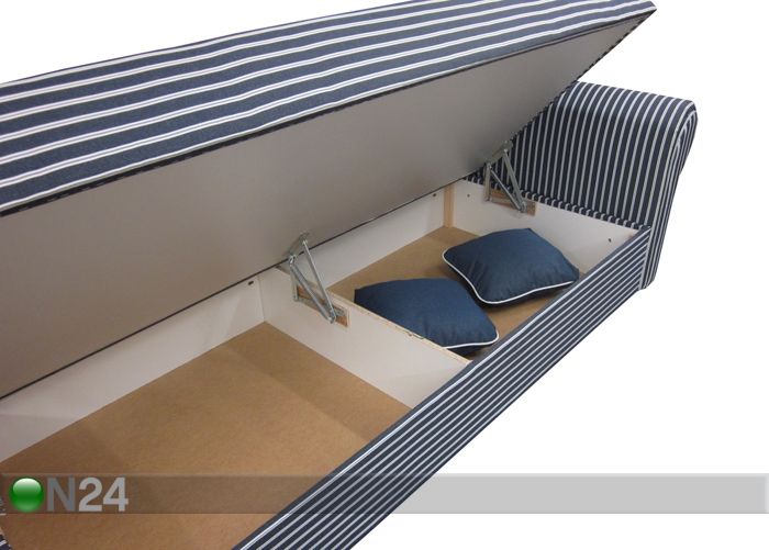 Диван-кровать с ящиком для белья Helga 90x200 см увеличить