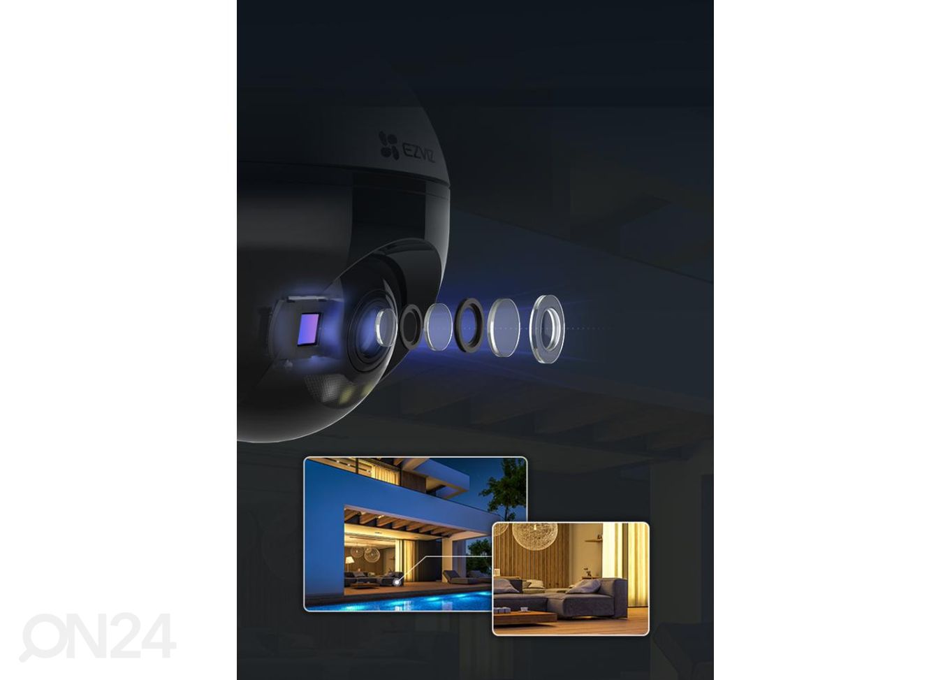 Камера видеонаблюдения Ezviz C8W увеличить
