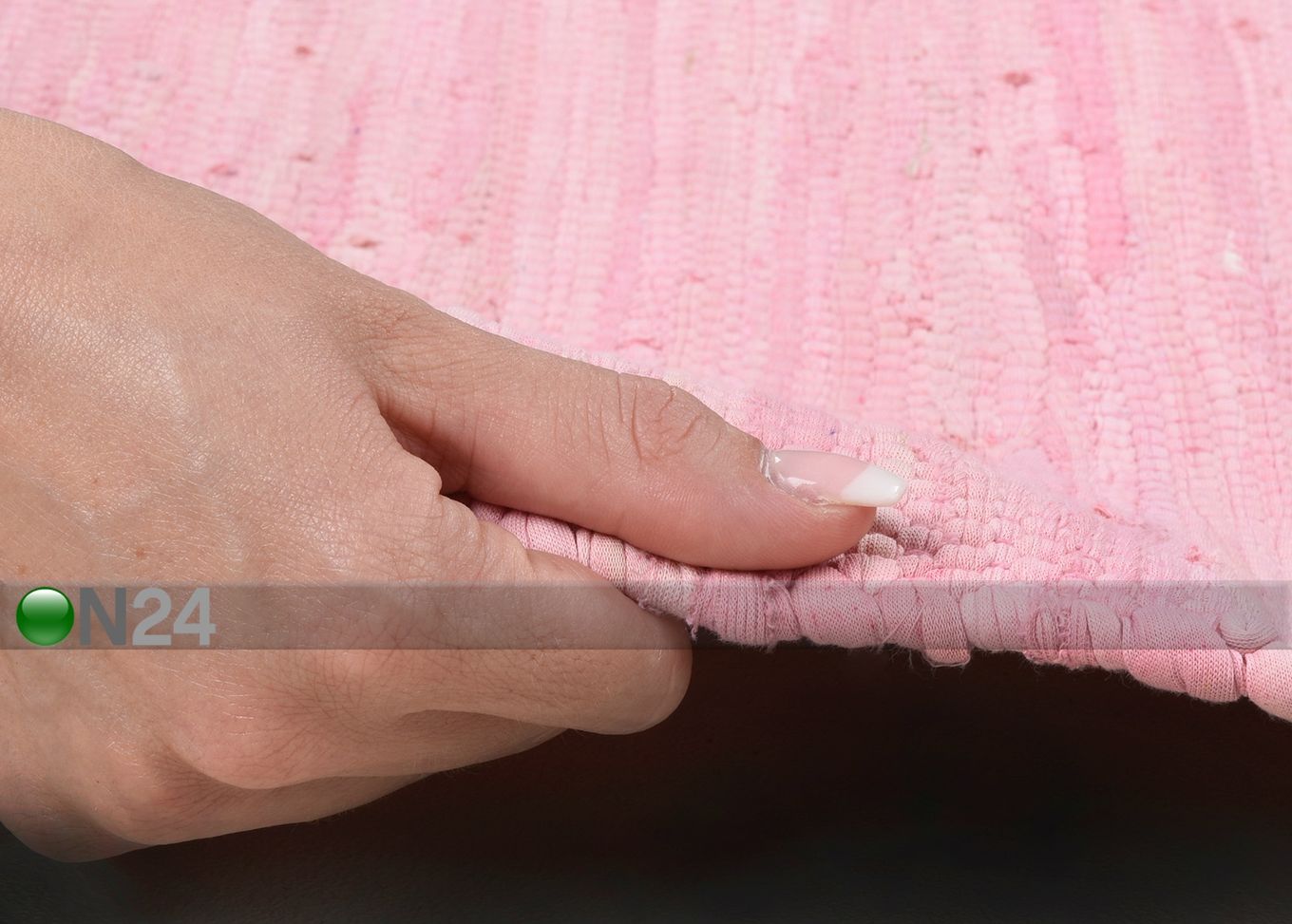 Ковер Happy Cotton Uni 40x60 см, розовый увеличить