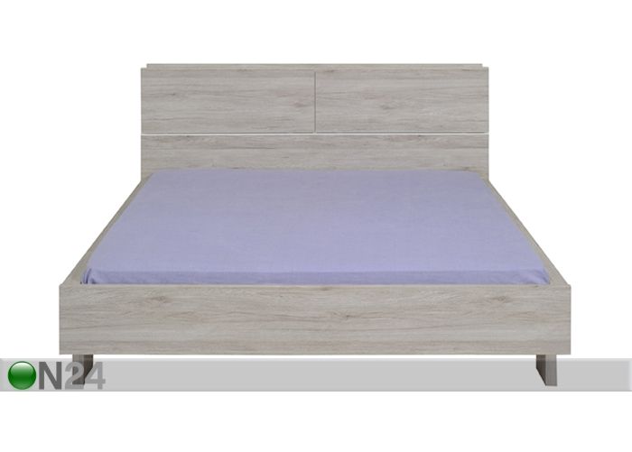 Кровать с ящиком для белья Brera oak 140x200 cm увеличить