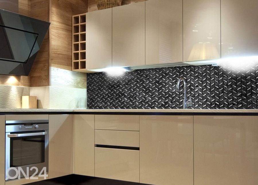 Кухонный фартук Metal platform 180x60 см увеличить