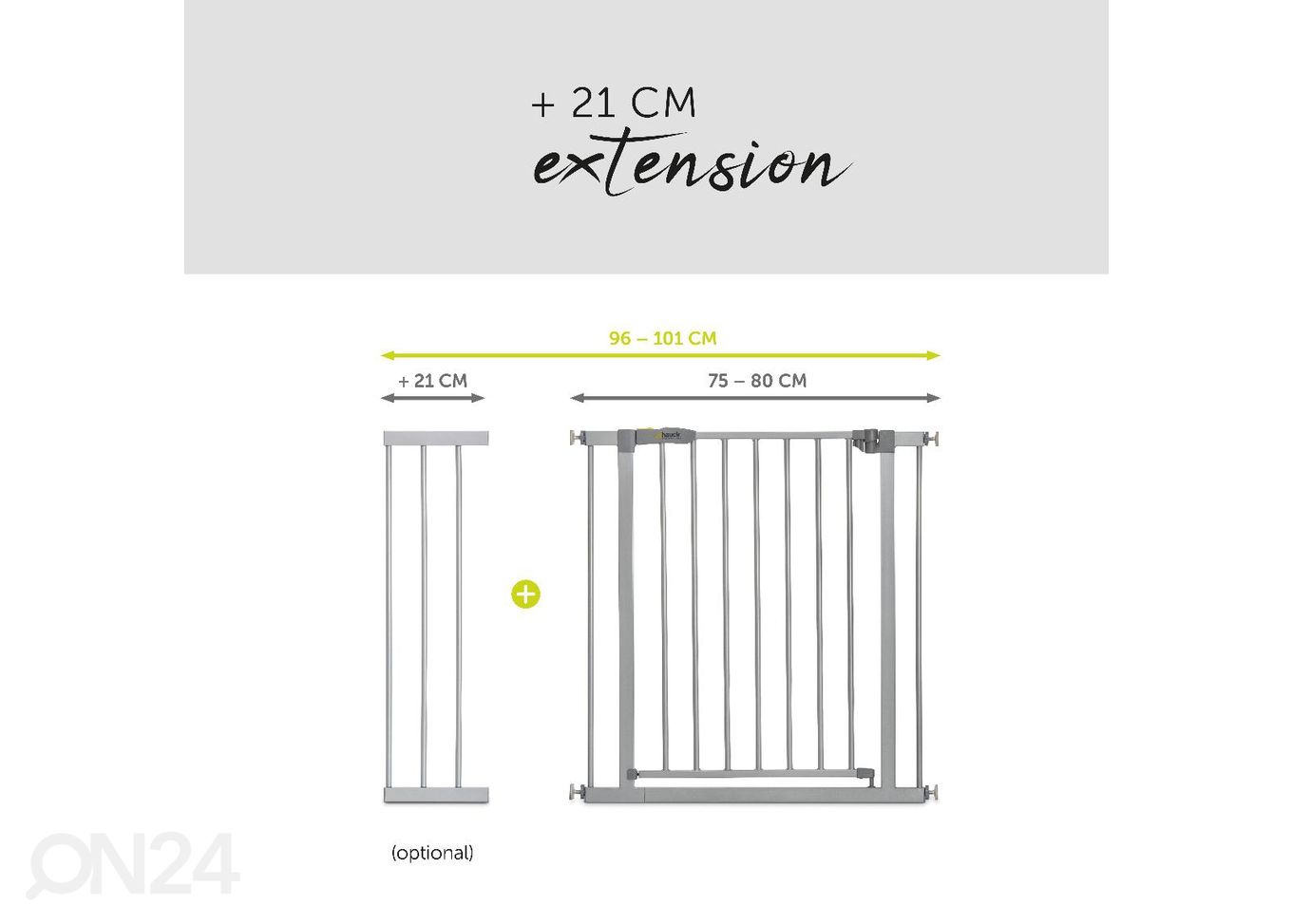 Манеж-перегородка 75-80 см Hauck Essential Stop N Safe 2 увеличить