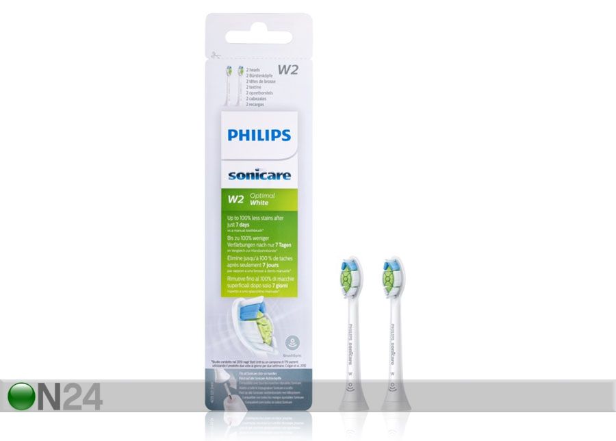 Насадки для зубной щётки Philips Sonicare W Optimal White 2 шт увеличить