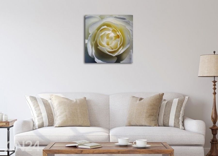 Настенная картина White rose 3D 30x30 см увеличить