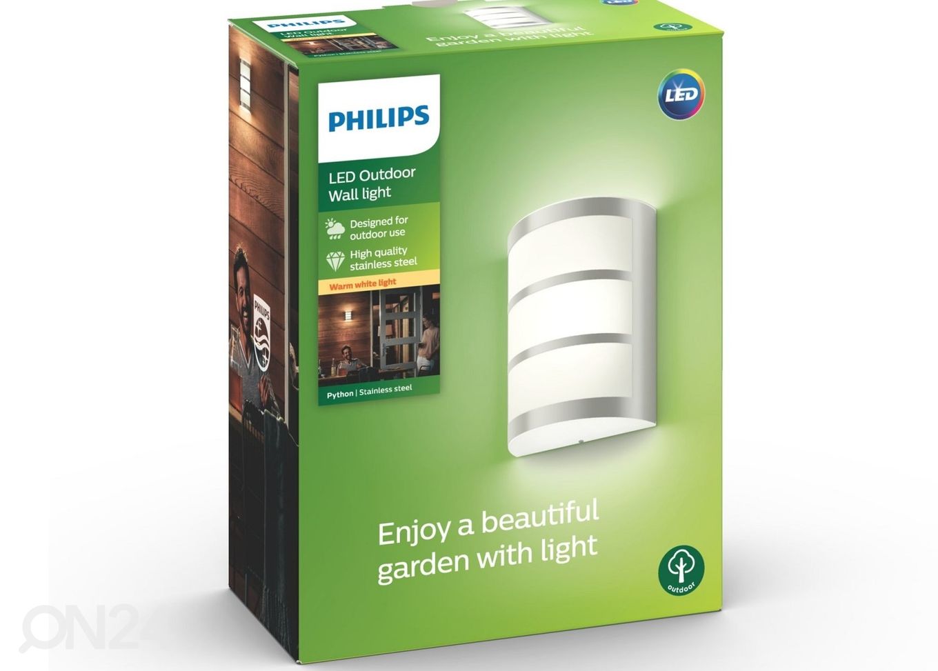 Настенный светильник Philips Python 6 Вт 600 лм 2700K увеличить