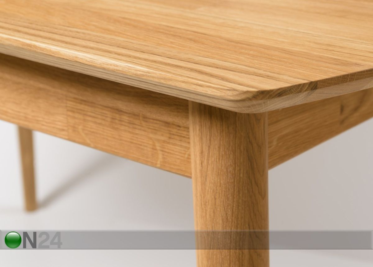 Обеденный стол из массива дуба Scan 140x90 cm+ 6 стульев Sandra увеличить