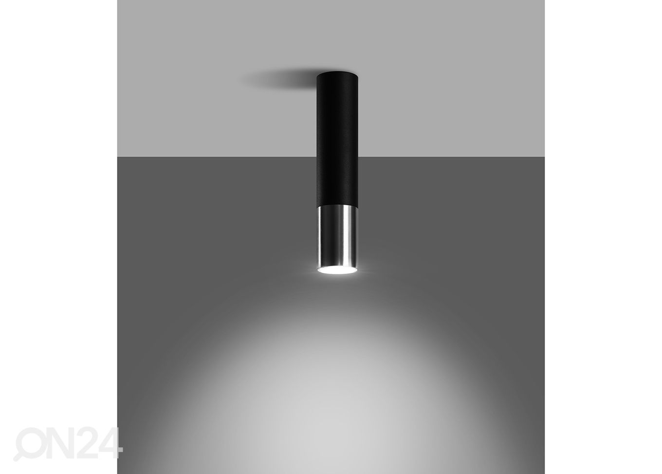 Потолочный светильник Loopez, чёрный/хром увеличить