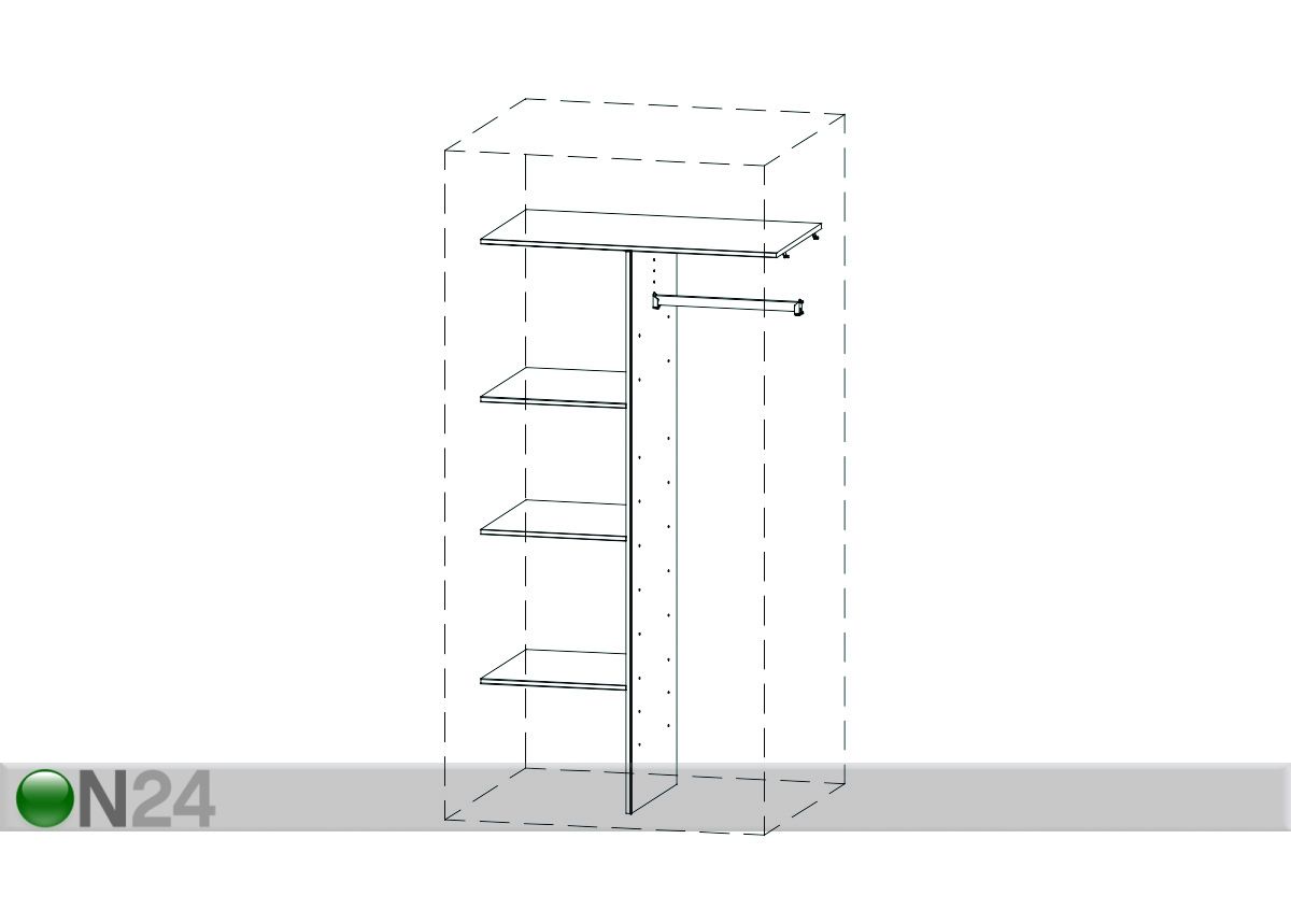 Разделитель шкафа 766 (100 cm) увеличить