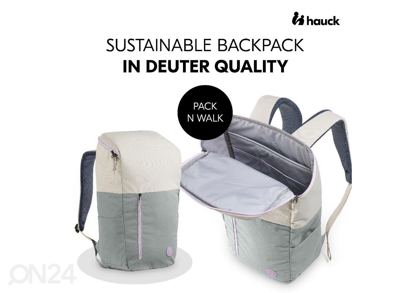 Рюкзак/ сумка для детских принадлежностей Hauck Pack N Walk увеличить