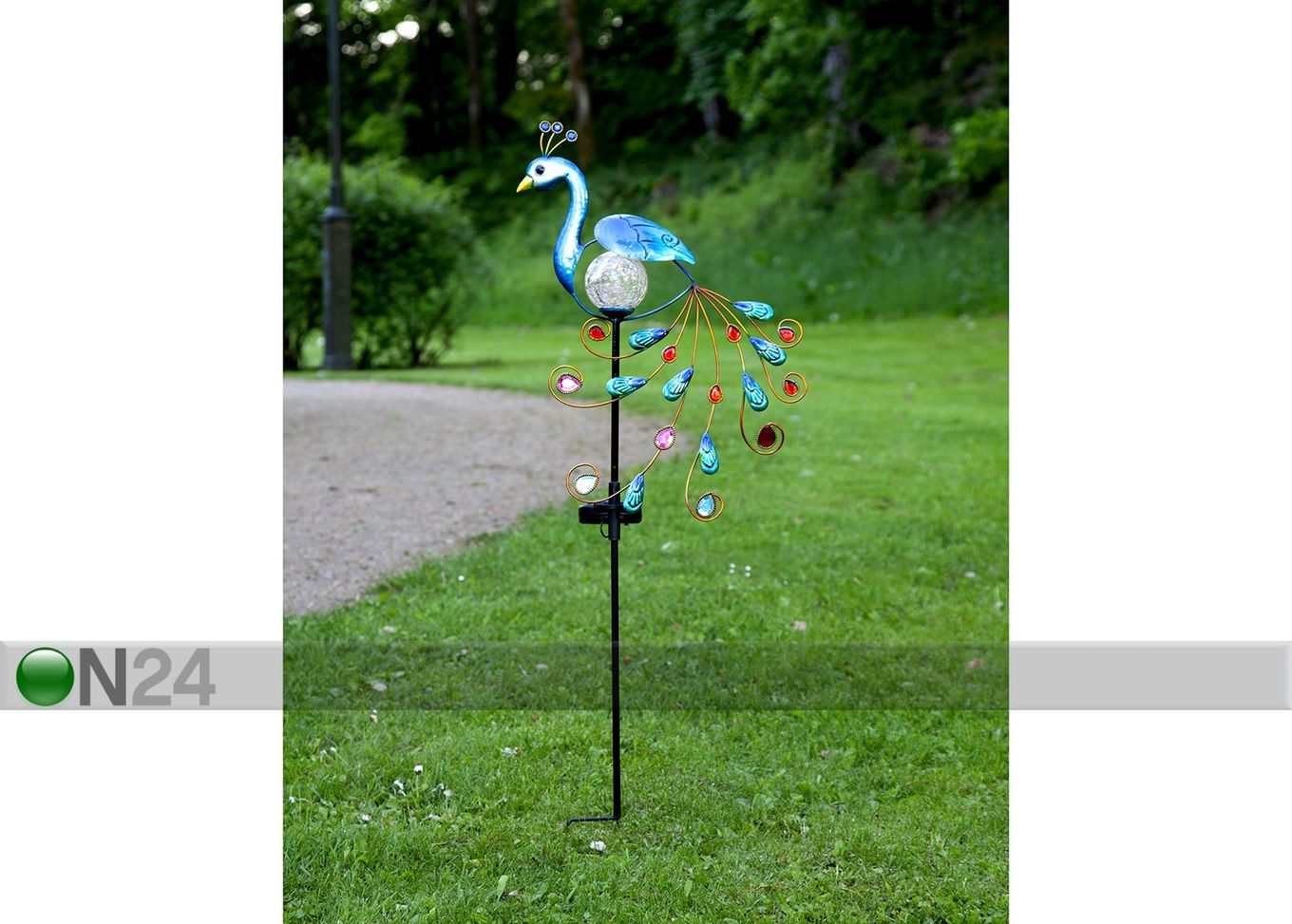 Садовый светильник на солнечной батарее Peacock увеличить