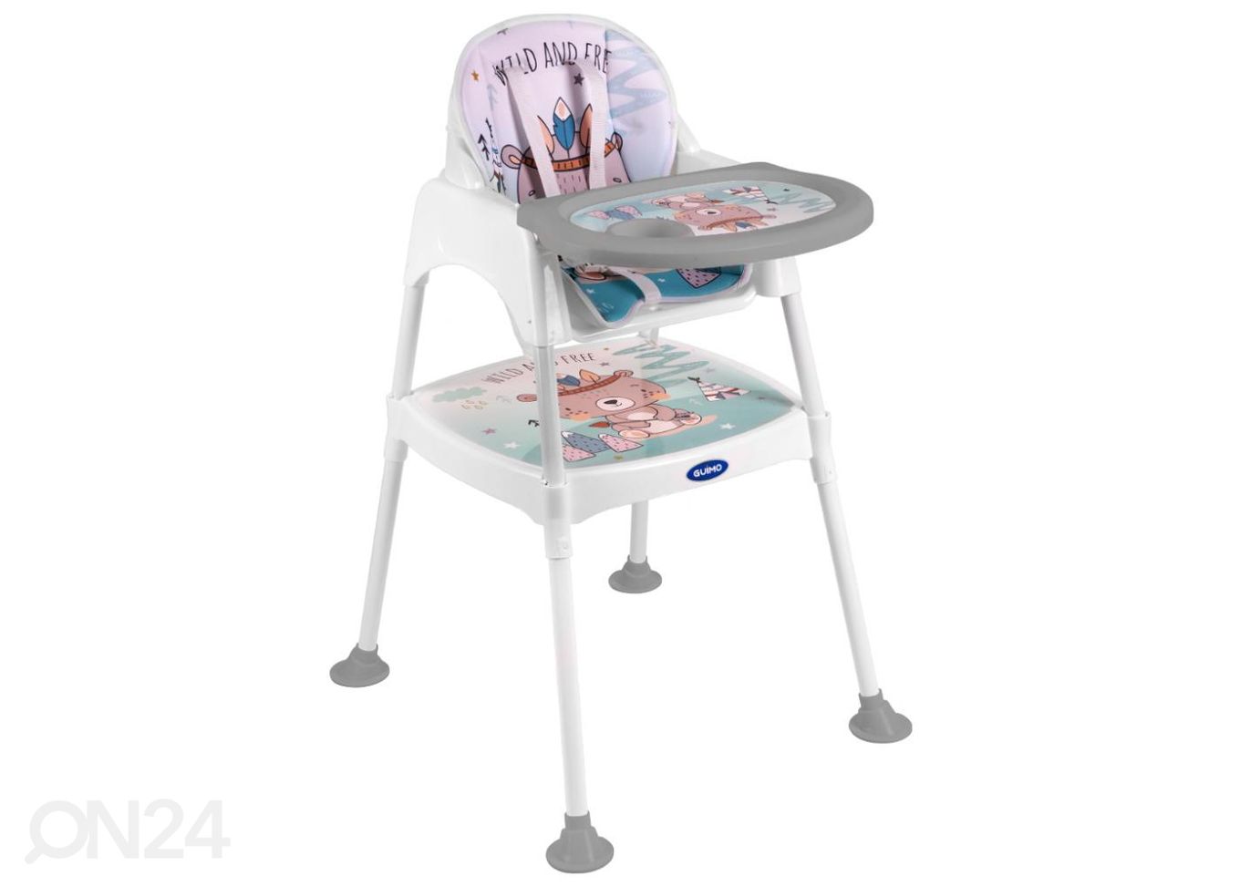 Стульчик для кормления/детский стол и стул 3в1 увеличить