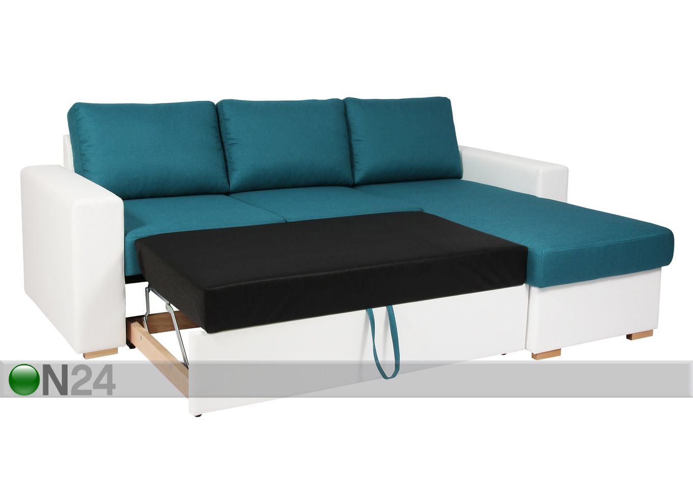 Угловой диван-кровать с ящиком Regina увеличить