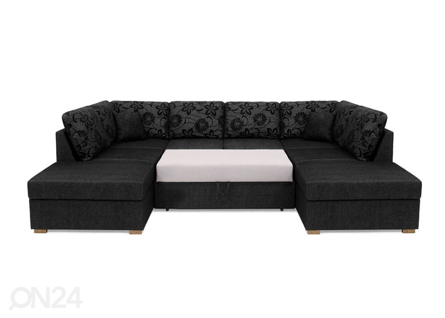 Угловой диван-кровать Silver XL с двумя ящиками увеличить