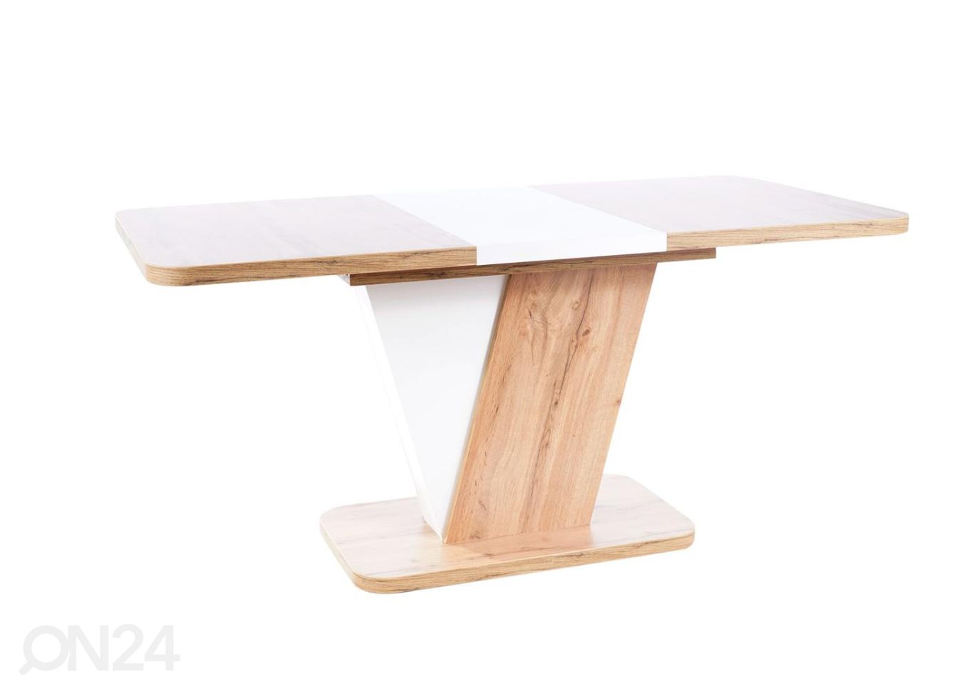Удлиняющийся обеденный стол 80x120-160 cm увеличить