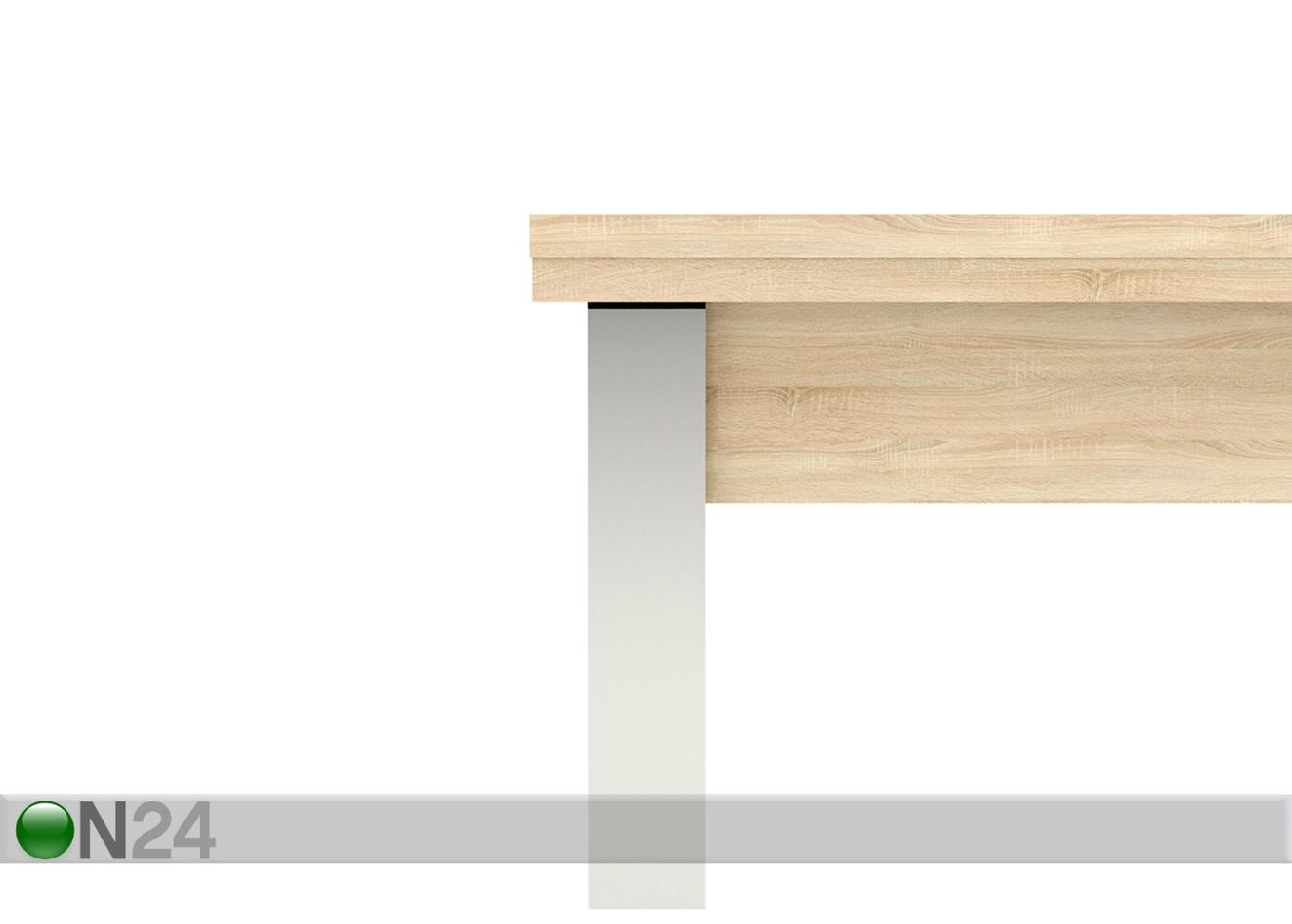 Удлиняющийся обеденный стол 80x80-147 cm увеличить