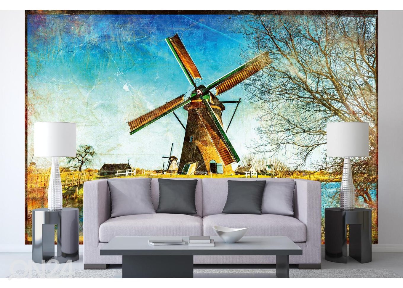 Флизелиновые фотообои Windmills Of Holland увеличить