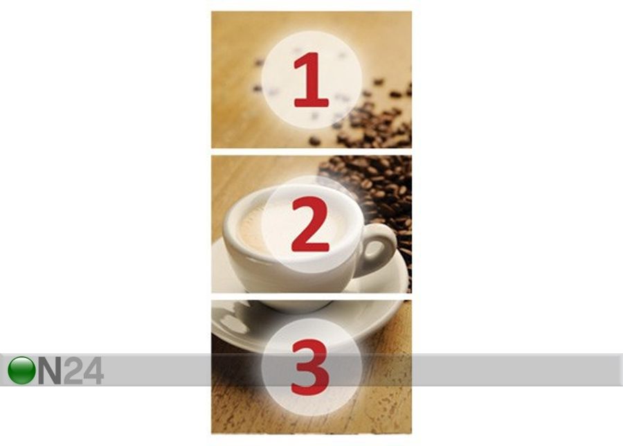 Фотообои Espresso Beans 100x210cm увеличить