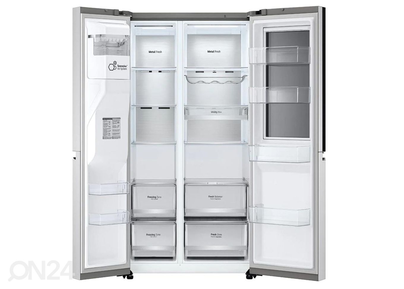 Холодильник Side-by-Side LG увеличить