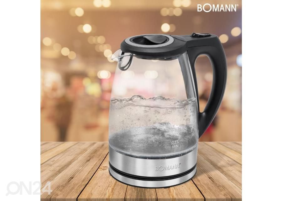 Чайник Bomann со стеклянным корпусом увеличить