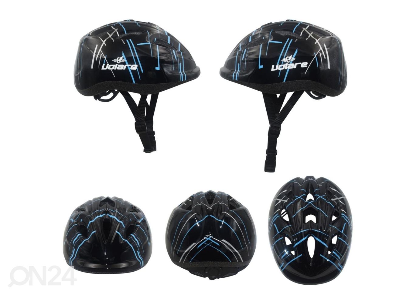 Шлем Volare 47-51 cm чёрный увеличить