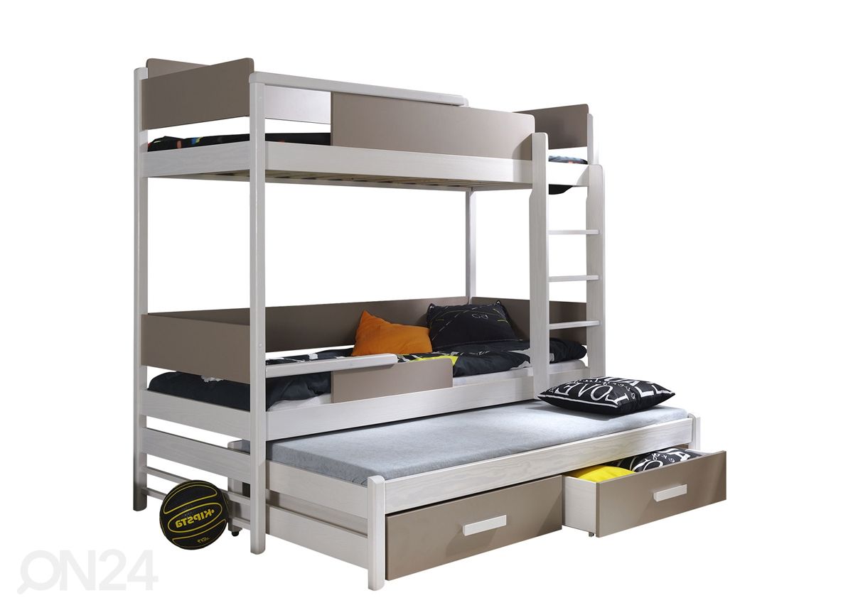 3-местная двухъярусная кровать 90x200 cm увеличить