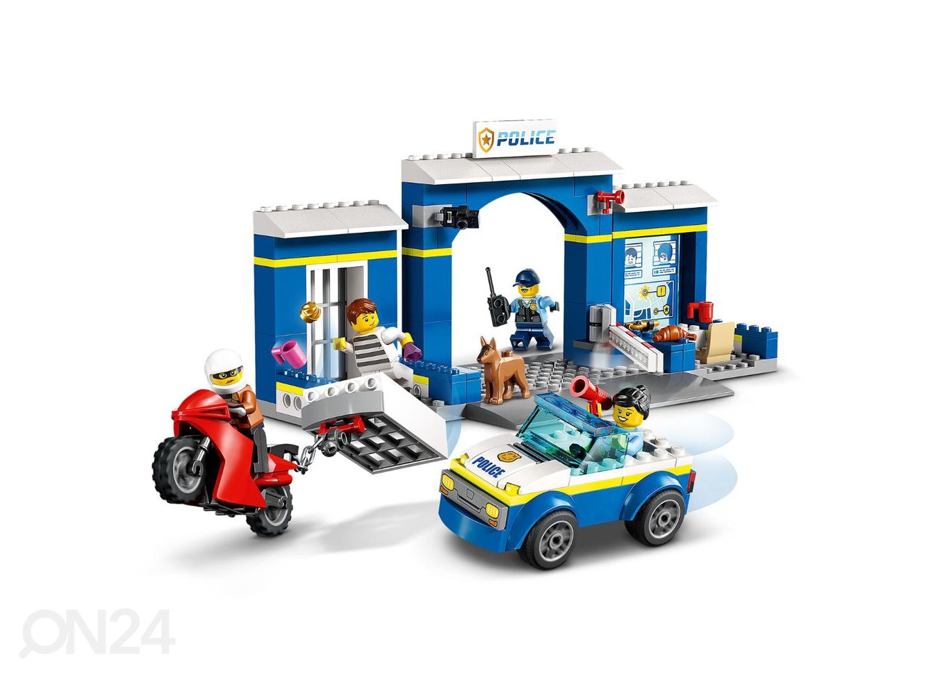 LEGO City Погоня в полицейском участке увеличить
