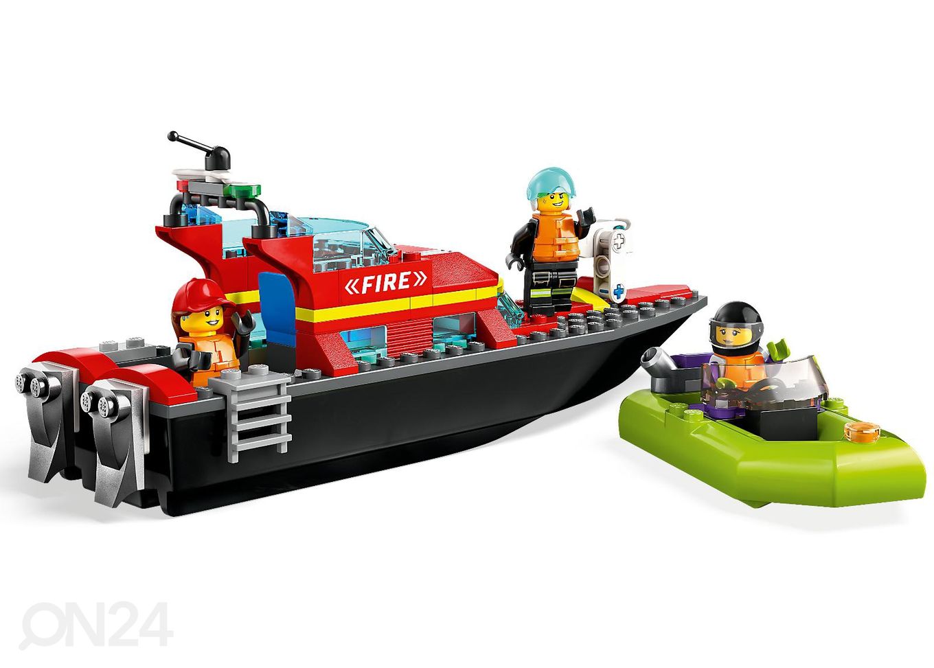 LEGO City Пожарно-спасательный катер увеличить