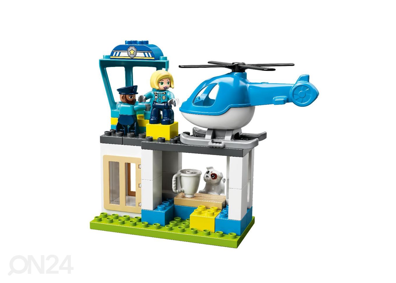 LEGO DUPLO Полицейский участок и вертолет увеличить