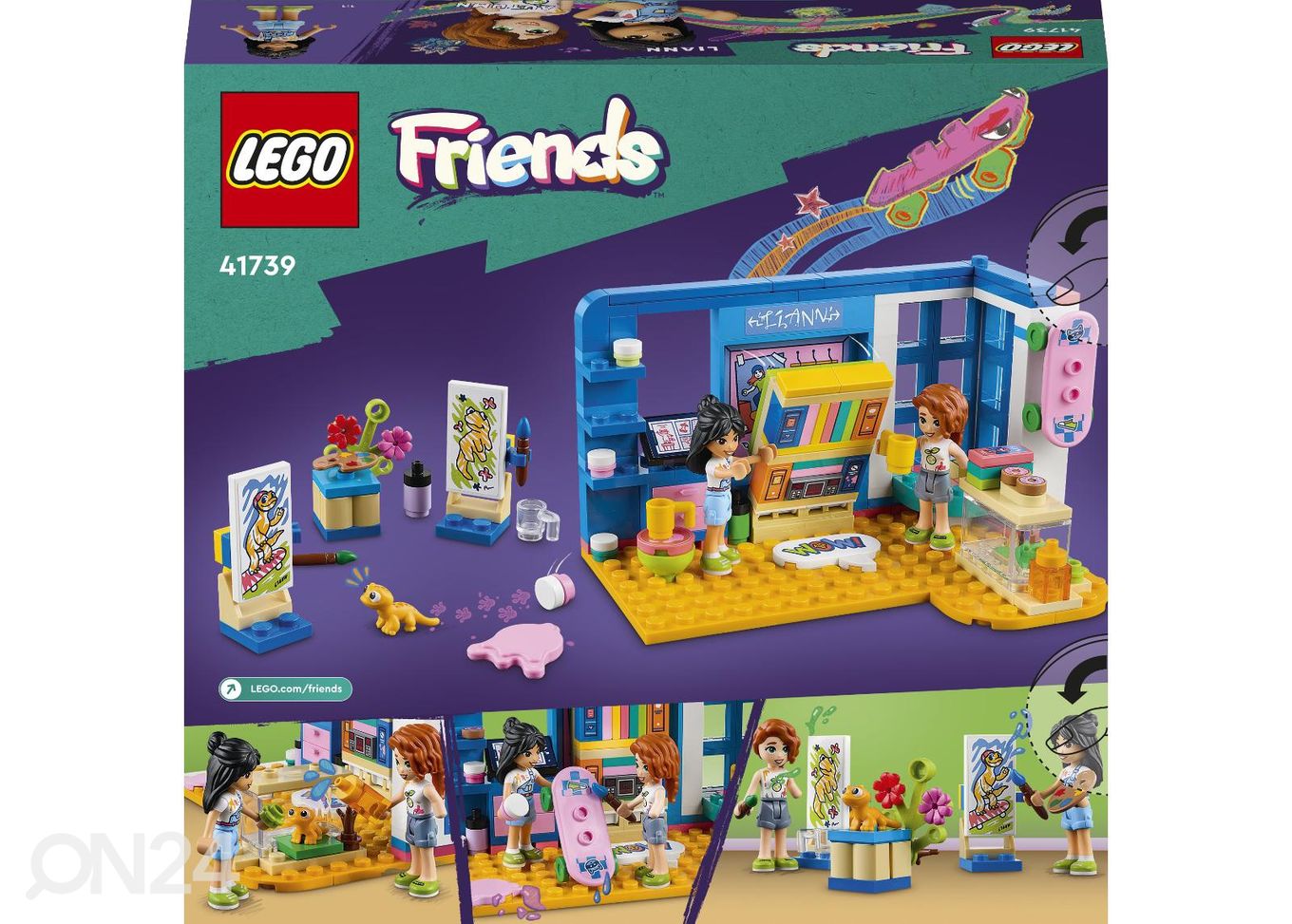 LEGO Friends Комната Лиэнн увеличить