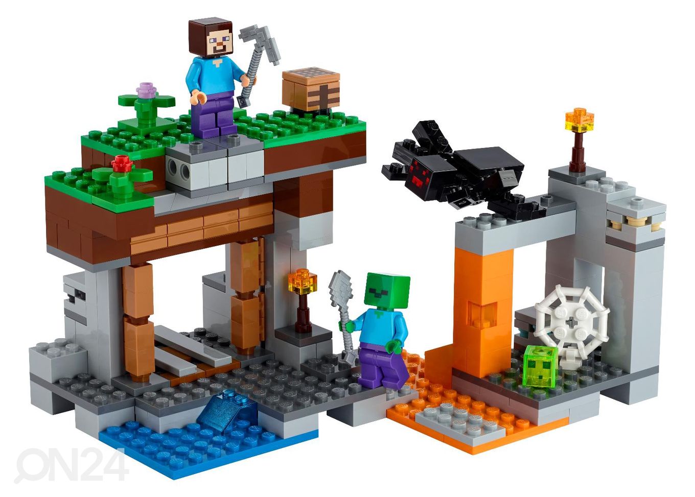 LEGO Minecraft Заброшенная шахта увеличить