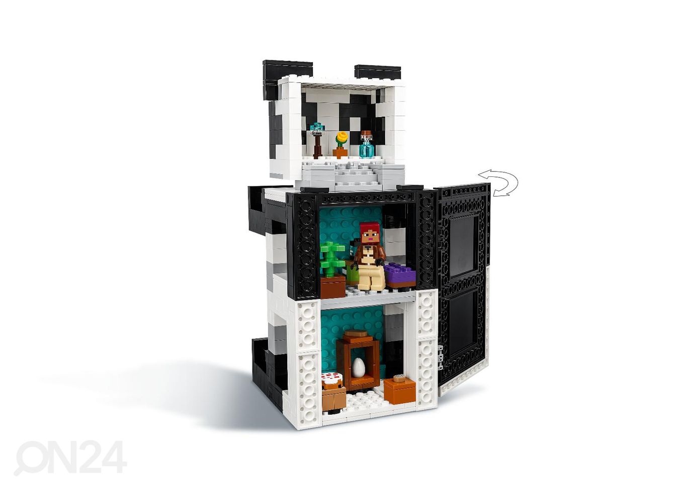 LEGO Minecraft заповедник панды увеличить