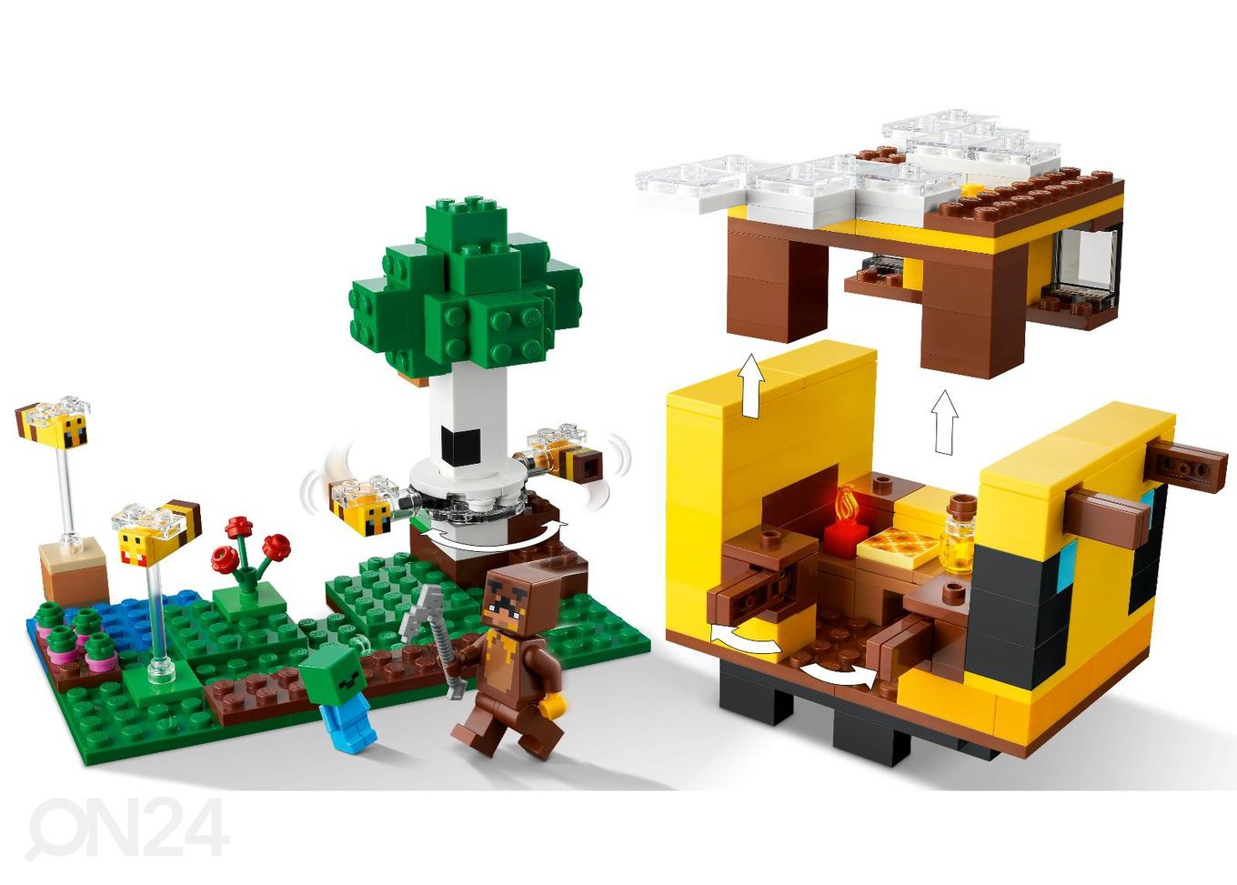 LEGO Minecraft Пчелиный домик увеличить