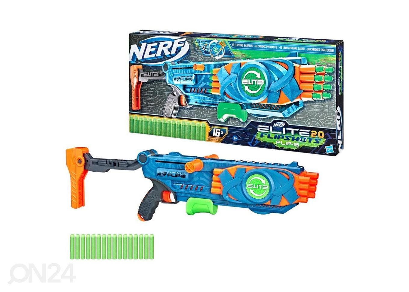 Nerf Elite 2.0 игрушечное ружье Elite 2.0 Flip 16 увеличить