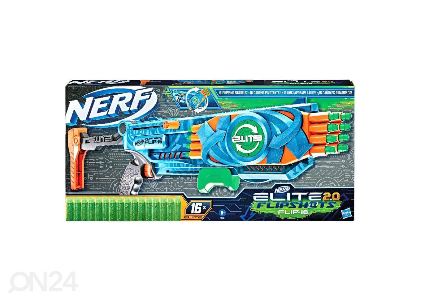 Nerf Elite 2.0 игрушечное ружье Elite 2.0 Flip 16 увеличить