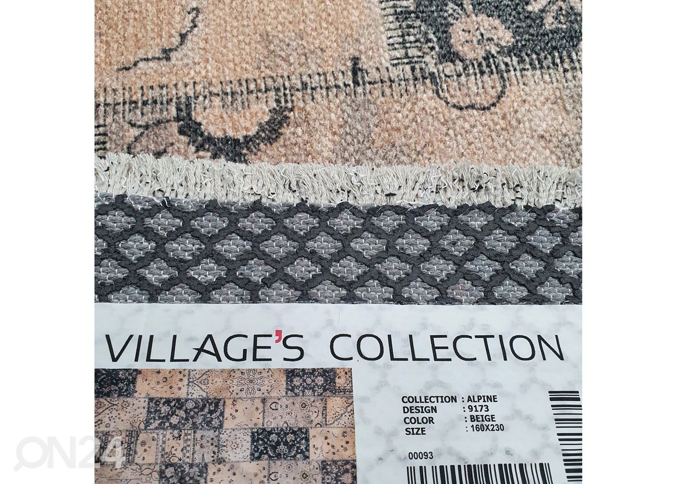 Village’s хлопковый ковер Alpine 160x230 cm увеличить