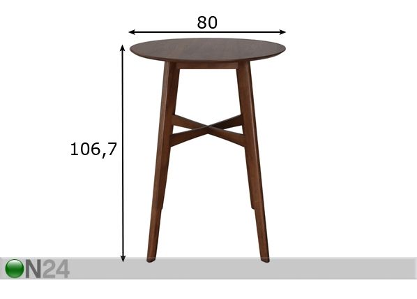 Барный стол Ludvig размеры