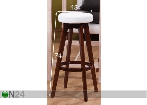 Барный стул Simple размеры
