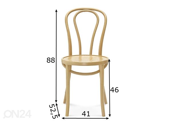 Венский стул размеры