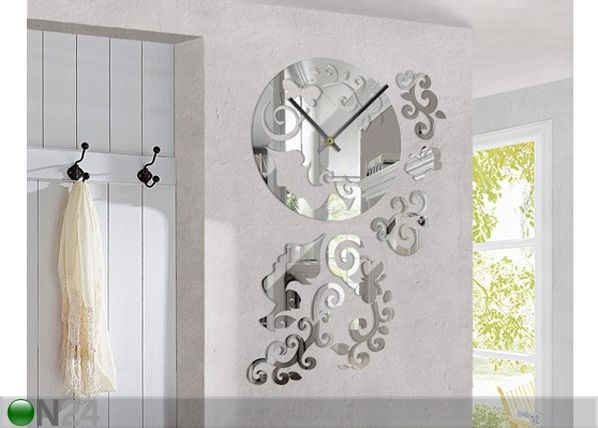 Декоративные настенные часы Beauty Mirror