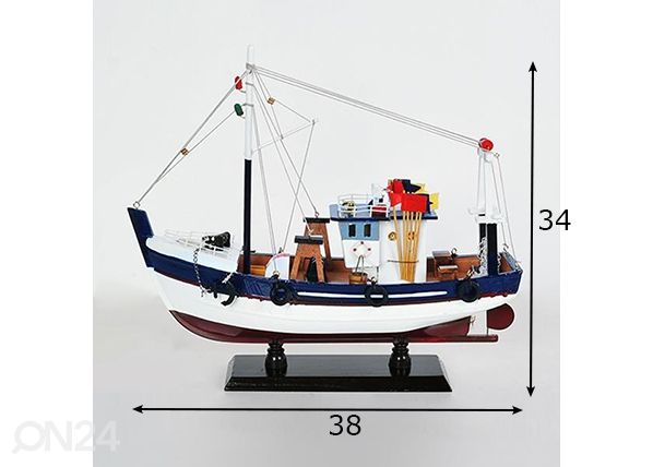 Деревянный Корабль 997 размеры