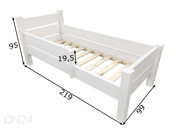 Детская кровать 80x200 cm размеры