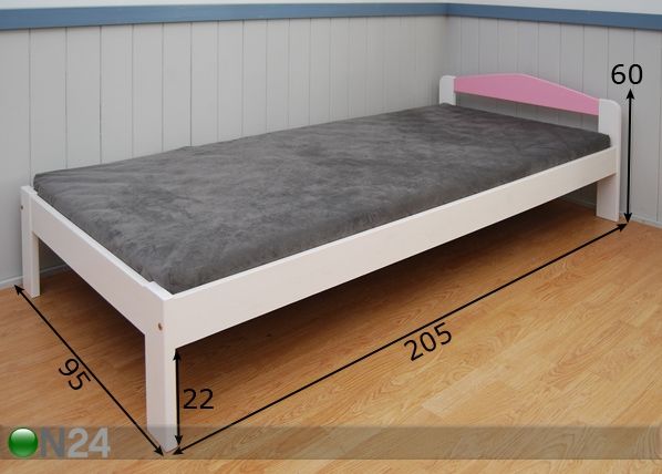 Детская кровать Anniki 90x200 cm размеры