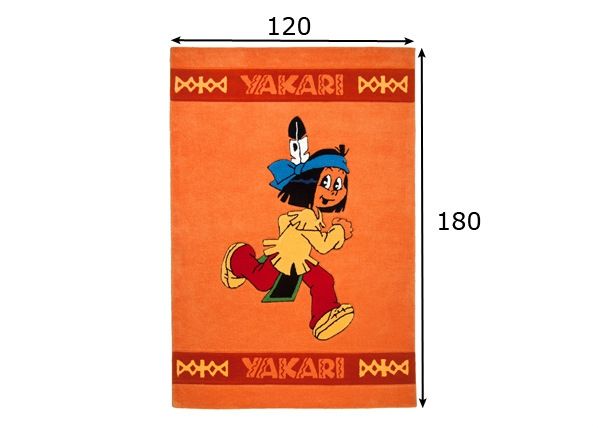 Детский ковер Yakari 120x180cm размеры